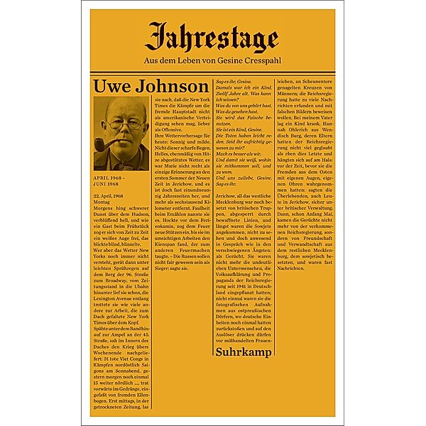 Jahrestage 3, Uwe Johnson