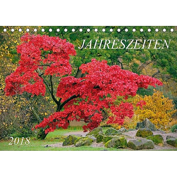 Jahreszeiten / 2018 (Tischkalender 2018 DIN A5 quer), Nonstopfoto