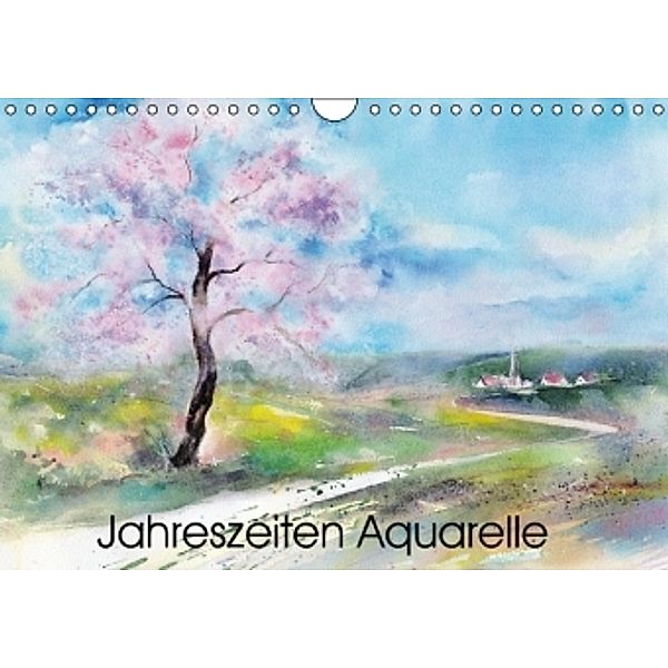 Jahreszeiten Aquarelle (Wandkalender 2016 DIN A4 quer), Jitka Krause