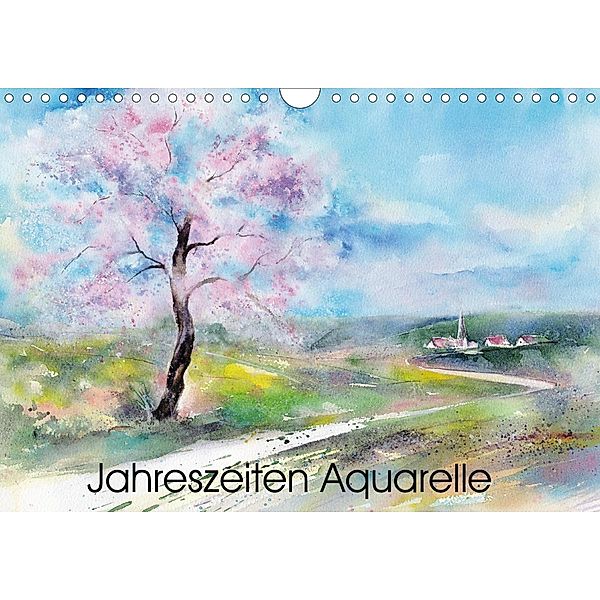 Jahreszeiten Aquarelle (Wandkalender 2020 DIN A4 quer), Jitka Krause