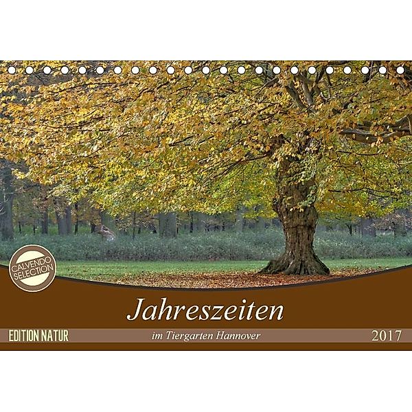 Jahreszeiten im Tiergarten Hannover (Tischkalender 2017 DIN A5 quer), SchnelleWelten