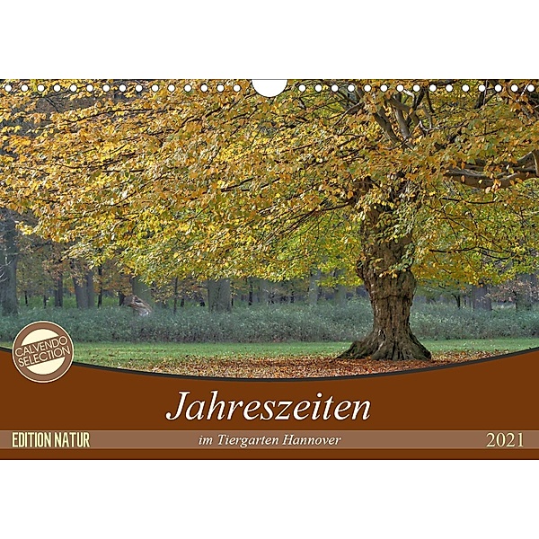 Jahreszeiten im Tiergarten Hannover (Wandkalender 2021 DIN A4 quer), Schnellewelten