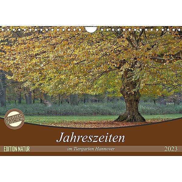 Jahreszeiten im Tiergarten Hannover (Wandkalender 2023 DIN A4 quer), Schnellewelten