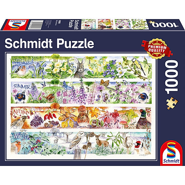 SCHMIDT SPIELE Jahreszeiten (Puzzle)