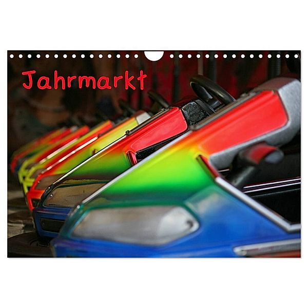 Jahrmarkt 2024 (Wandkalender 2024 DIN A4 quer), CALVENDO Monatskalender, Martina Berg