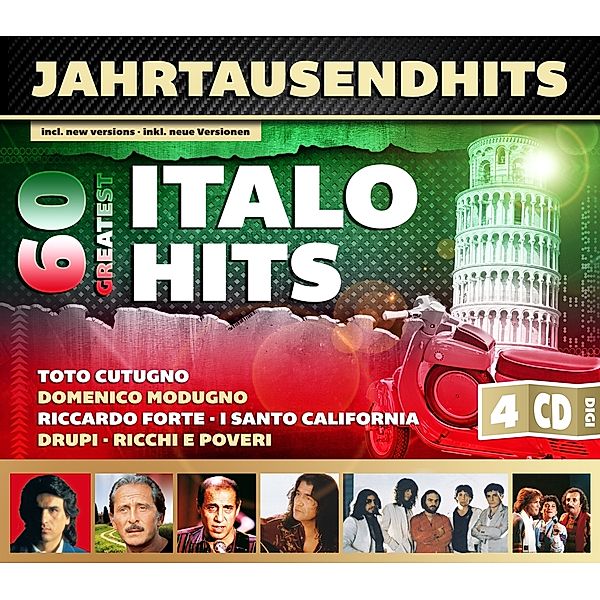 Jahrtausendhits-60 Greatest Italo Hits, Diverse Interpreten