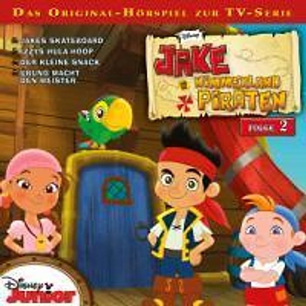 Jake und die Nimmerland Piraten, 1 Audio-CD, Walt Disney