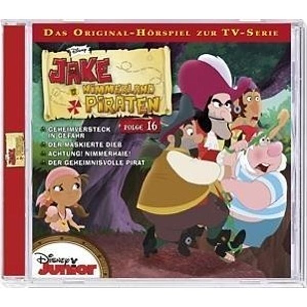 Jake und die Nimmerland Piraten, Audio-CD, Walt Disney