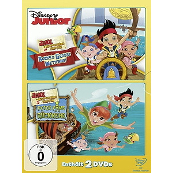 Jake und die Nimmerland Piraten - Bucky's grosse Wettfahrt / Peter Pans Rückkehr