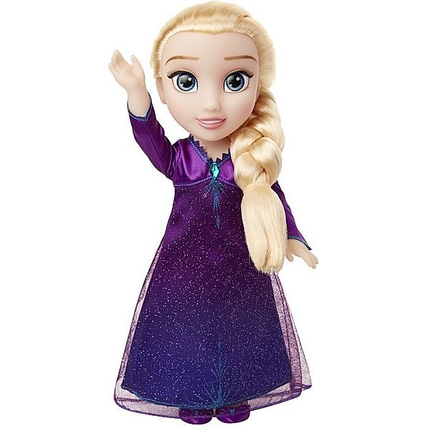 Jakks Pacific Germany Disney Die Eiskönigin 2 Puppe Elsa mit Funktion, ca. 35c