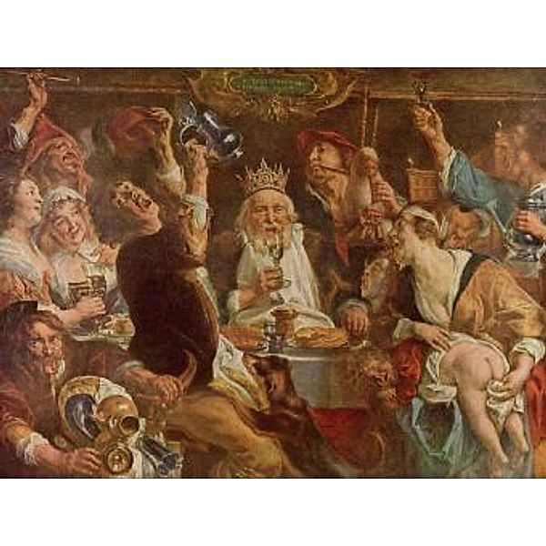 Jakob Jordaens - Der König trinkt - 1.000 Teile (Puzzle)