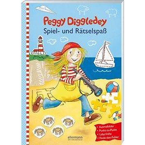 Jakobsen, L: Peggy Diggledey - Spiel- und Rätselbuch, Lars Jakobsen