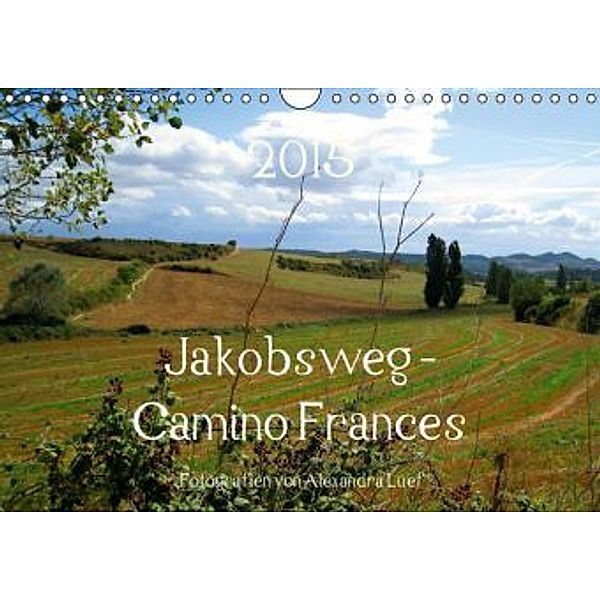 Jakobsweg - Camino Frances (Wandkalender 2015 DIN A4 quer), Alexandra Luef