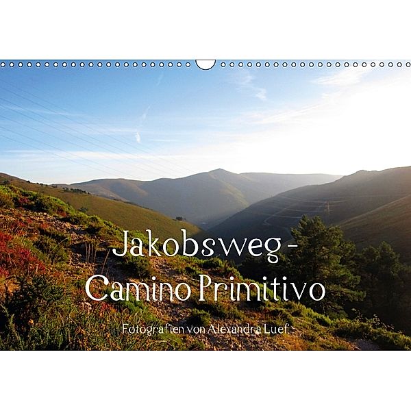 Jakobsweg - Camino Primitivo (Wandkalender 2018 DIN A3 quer), Alexandra Luef