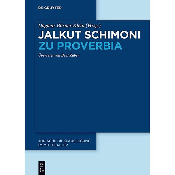 Jalkut Schimoni zu Proverbia / Jalkut Schimoni