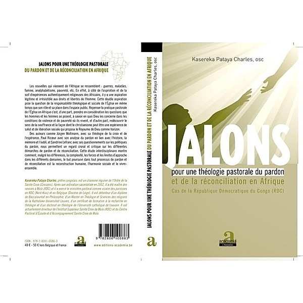 JALONS POUR UNE THEOLOGIE DU PRDON ET DE LA RECONCILIATION E / Hors-collection, Kasereka Pataya Char