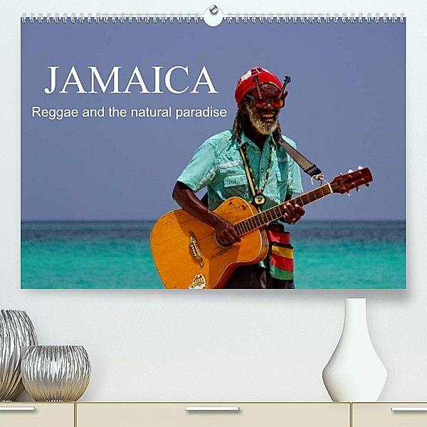 JAMAICA Reggae and the natural paradise (Premium, hochwertiger DIN A2 Wandkalender 2023, Kunstdruck in Hochglanz), M.Polok