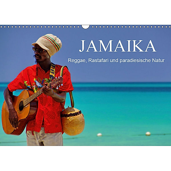 JAMAIKA Reggae, Rastafari und paradiesische Natur. (Wandkalender 2019 DIN A3 quer), M. Polok