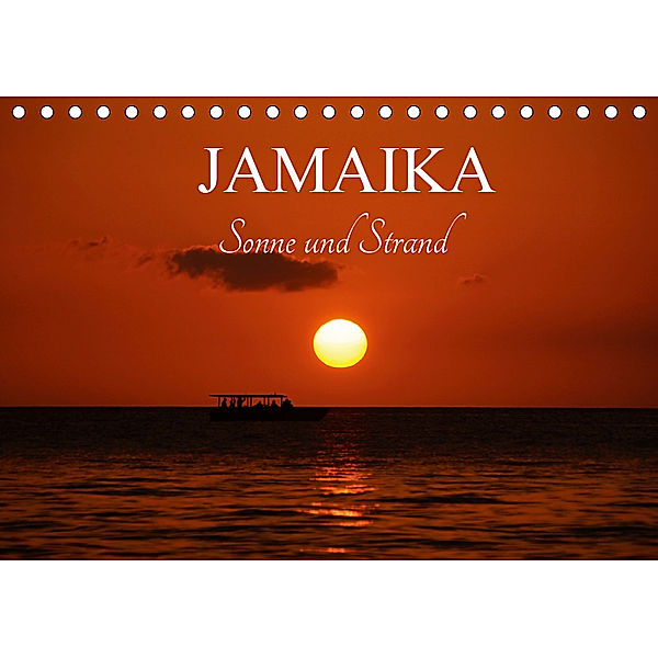 Jamaika Sonne und Strand (Tischkalender 2019 DIN A5 quer), M. Polok