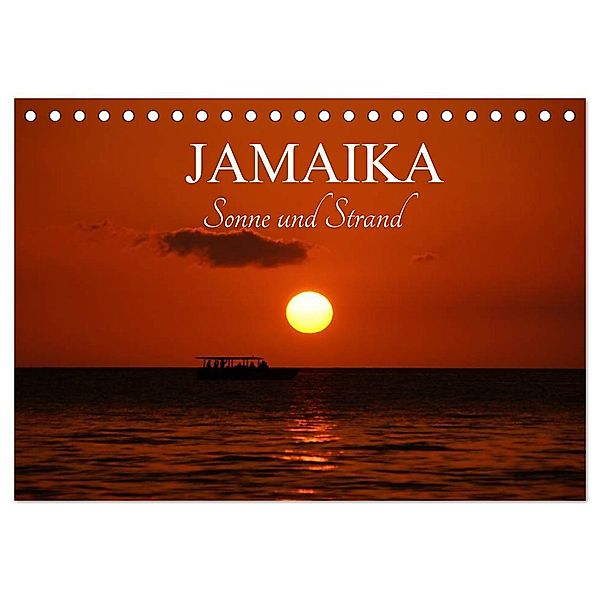 Jamaika Sonne und Strand (Tischkalender 2025 DIN A5 quer), CALVENDO Monatskalender, Calvendo, M.Polok