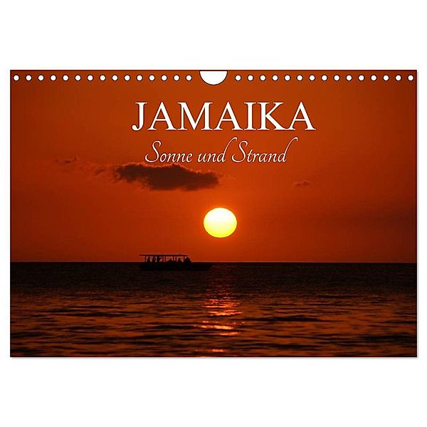 Jamaika Sonne und Strand (Wandkalender 2024 DIN A4 quer), CALVENDO Monatskalender, M.Polok