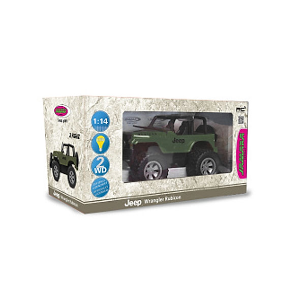 Jamara Jeep Wrangler Rubicon 1:12 olivgrün 2,4GHz