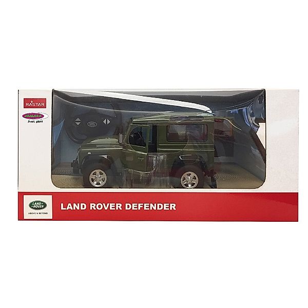 Jamara Jamara Land Rover Defender 1:14 grün Tür manuell 40MHz