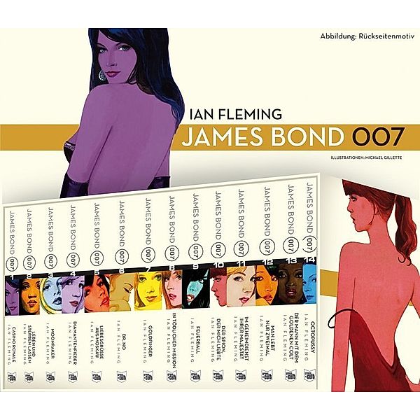 James Bond, 14 Bände, Ian Fleming