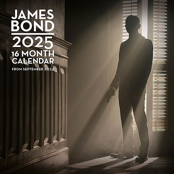 James Bond 2025 30X30 Broschürenkalender