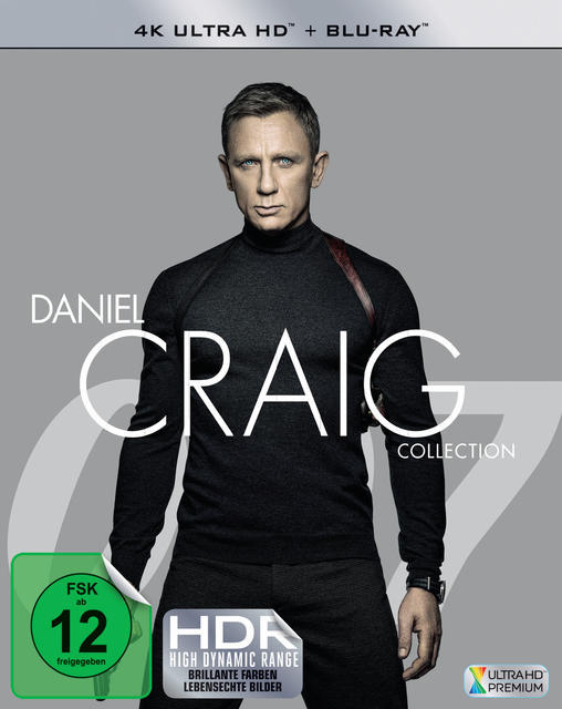 Image of James Bond - Daniel Craig 4-Movie-Collection (4K Ultra HD)