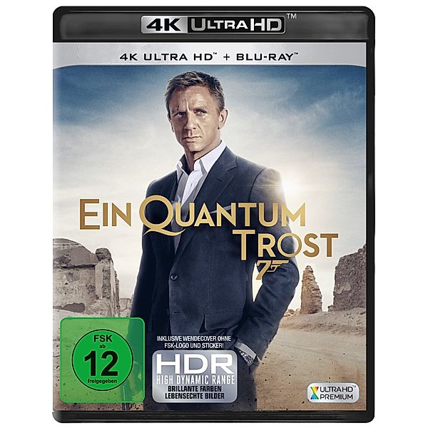 James Bond - Ein Quantum Trost (4K Ultra HD), Keine Informationen