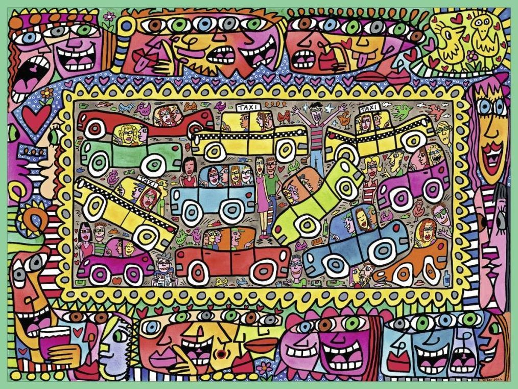 James Rizzi, We're on our way to your Party Puzzle | Weltbild.de