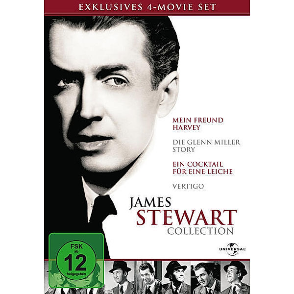 James Stewart Collection, 4 DVDs, Valentine Davies, Mary Chase, Oscar Brodney, Myles Connolly, Patrick Hamilton, Hume Cronyn, Arthur Laurents, Ben Hecht