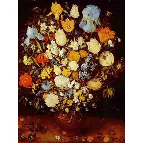 Jan Bruegel d. Ä. - Kleiner Blumenstrauß in einem Tongefäß - 200 Teile (Puzzle)