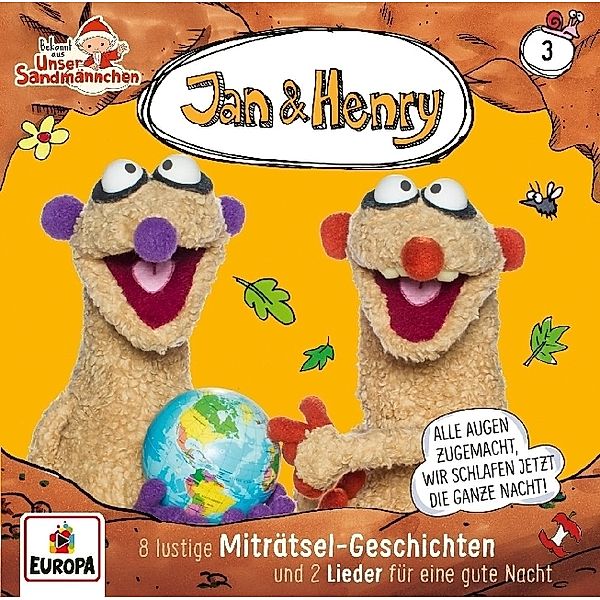 Jan & Henry.Tl.3,1 Audio-CD, Jan & Henry