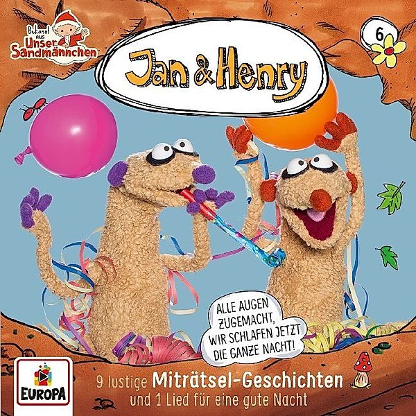 Jan & Henry.Tl.6,1 Audio-CD, Jan & Henry