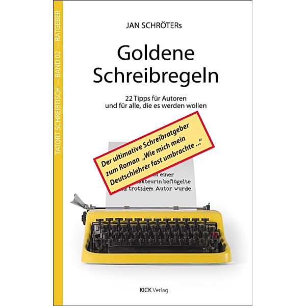 Jan Schröters Goldene Schreibregeln / Tatort-Schreibtisch, Jan Schröter