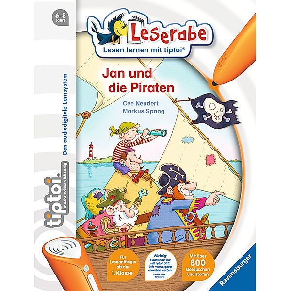 Jan und die Piraten / Leserabe tiptoi® Bd.6, Cornelia Neudert, Markus Spang