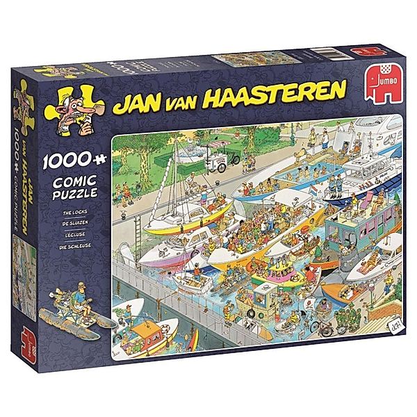 Jan van Haasteren - Die Schleuse - 1000 Teile Puzzle
