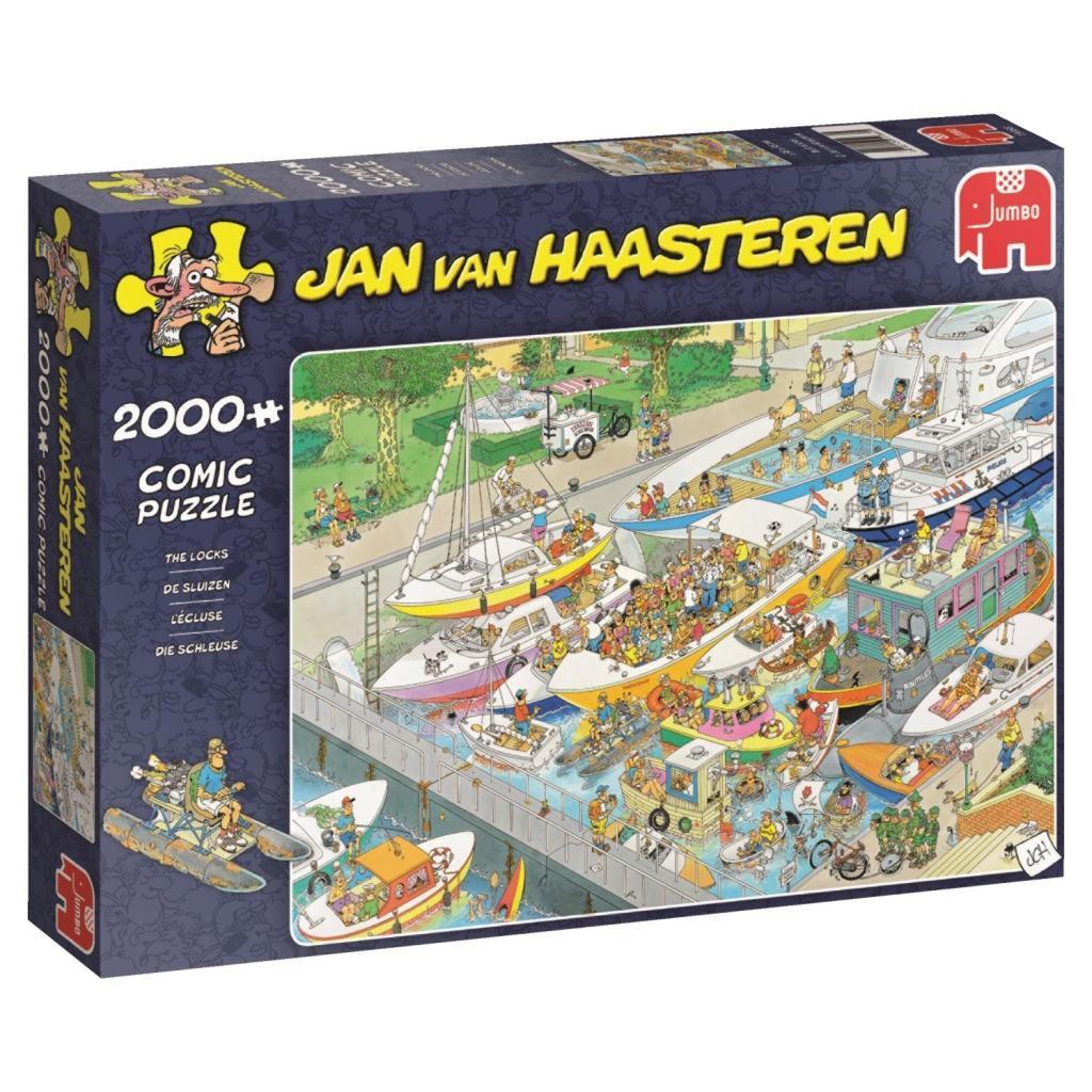 Jan van Haasteren - Die Schleuse - 2000 Teile Puzzle