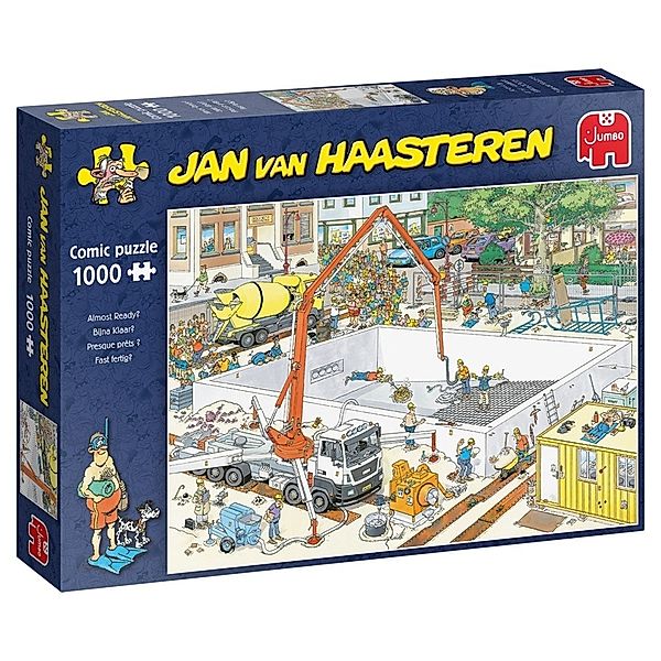 Jumbo Spiele Jan van Haasteren - Fast Fertig?  (Puzzle), Jan van Haasteren