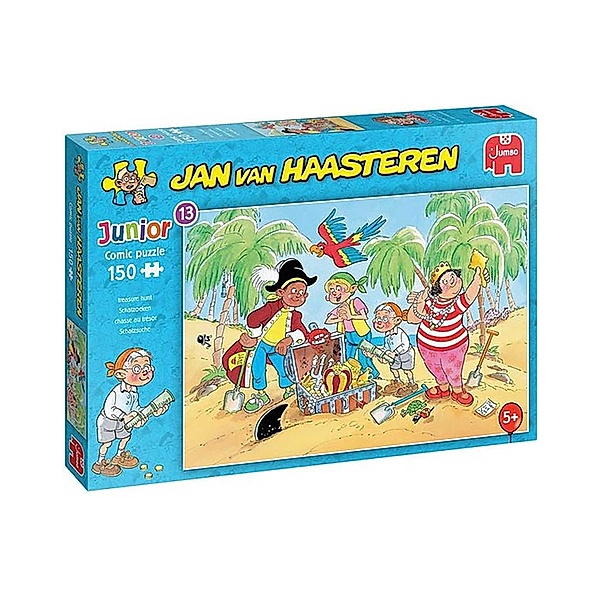 Jumbo Spiele Jan van Haasteren Junior - Schatzsuche - 150 Teile