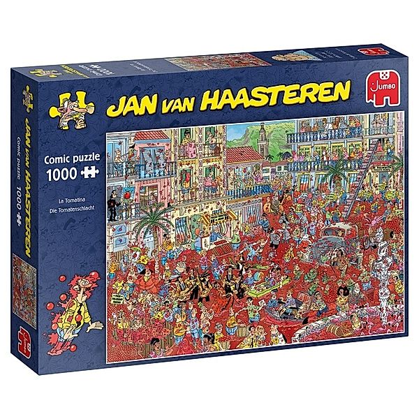 Jumbo Spiele Jan van Haasteren - La Tomatina  (Puzzle), Jan van Haasteren