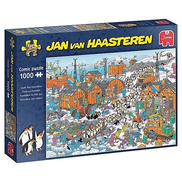 Jumbo Spiele Jan van Haasteren - Südpol-Expedition  (Puzzle), Jan van Haasteren