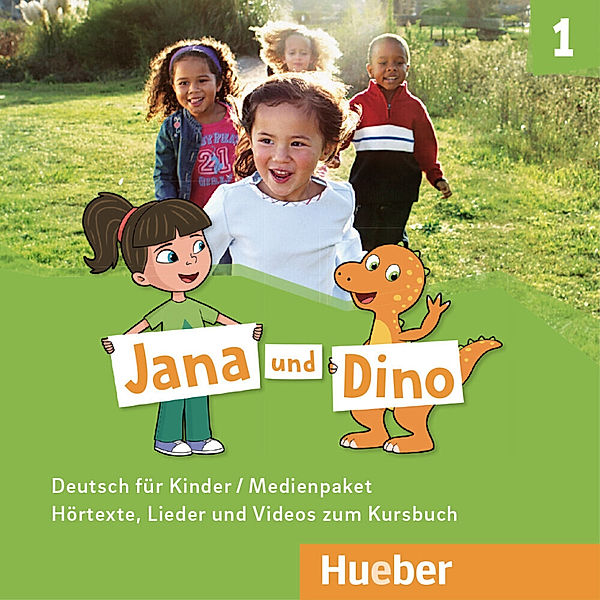 Jana und Dino 1, m. 1 Audio-CD, m. 1 DVD.Bd.1,2 Audio-CDs und 1 DVD zum Kursbuch, Manuela Georgiakaki, Michael Priesteroth