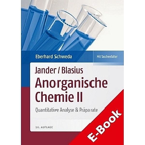 Jander/Blasius, Anorganische Chemie II, Eberhard Schweda