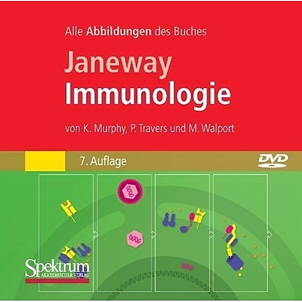 Janeway Immunologie, Alle Abbildungen des Buches, 1 DVD-ROM, Kenneth M. Murphy, Paul Travers, Mark Walport
