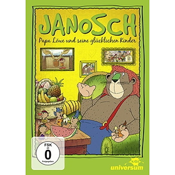 Janosch - Papa Löwe und seine glücklichen Kinder, Janosch
