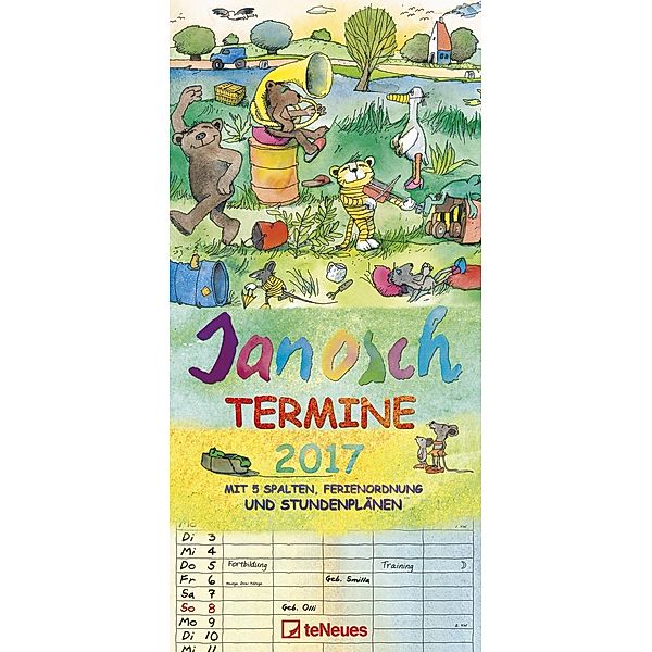 Janosch Termine 2017, Janosch