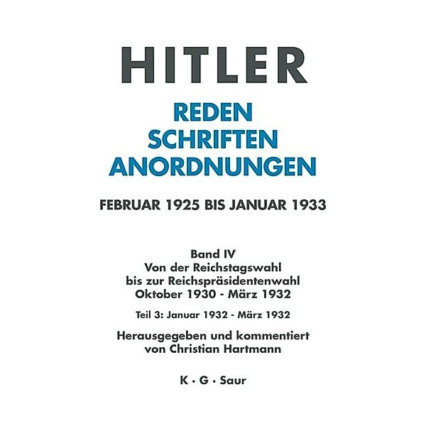 Januar bis März 1932